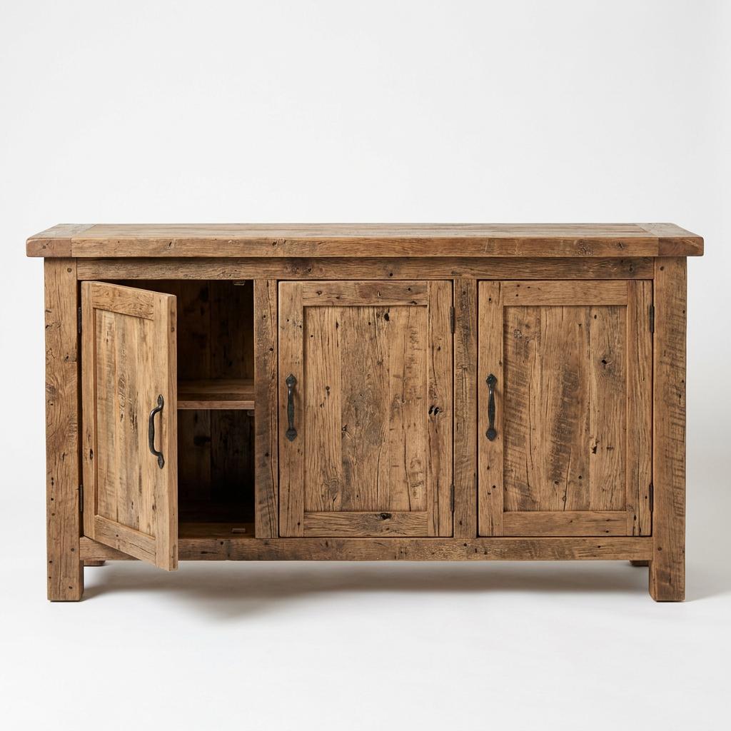 Asheville Reclaimed Wood Sideboard