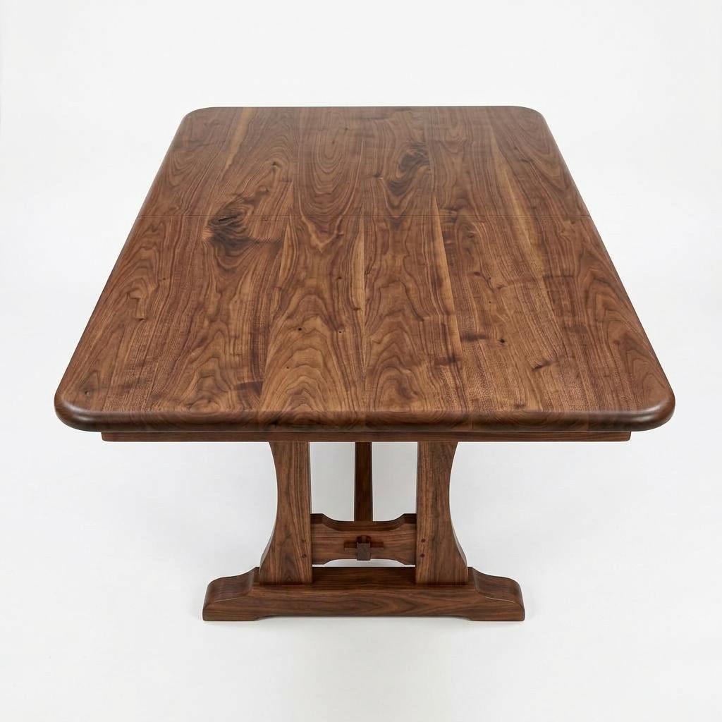 Brasstown Solid Walnut Extendable Dining Table