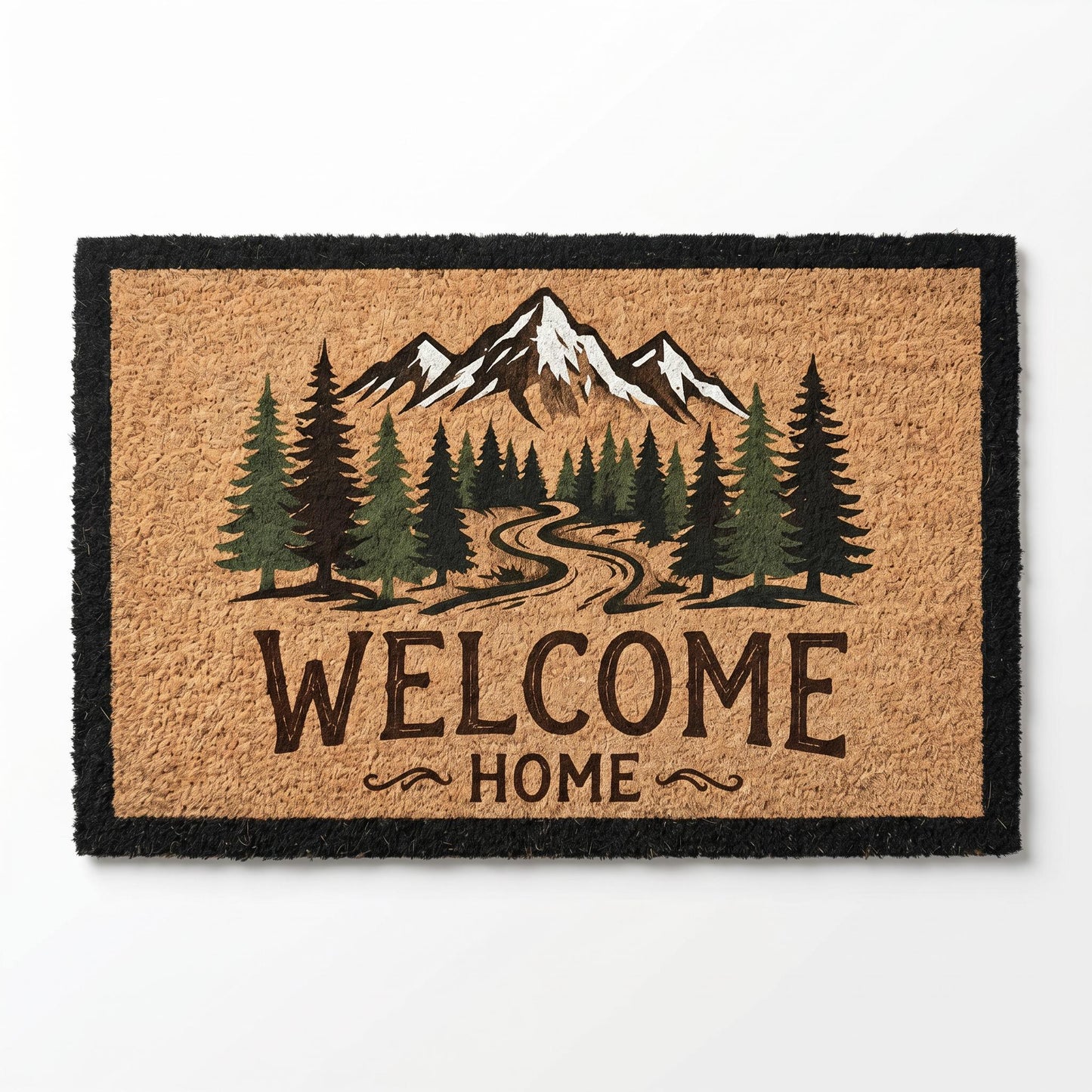 Mountain Pine Welcome Mat