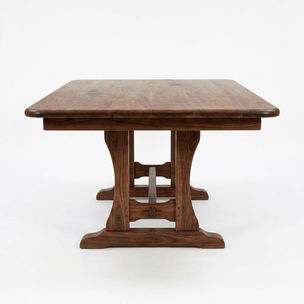 Brasstown Solid Walnut Extendable Dining Table