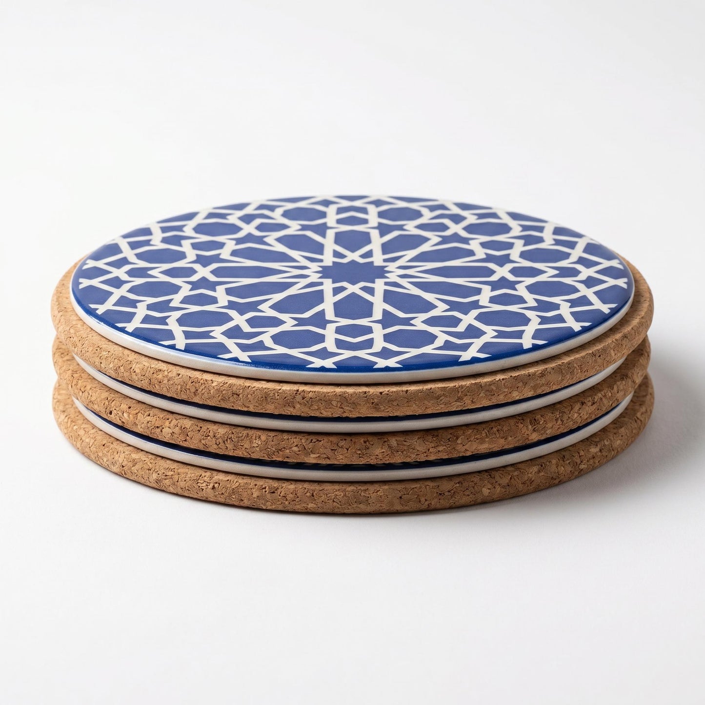 Cork Back Trivet Set