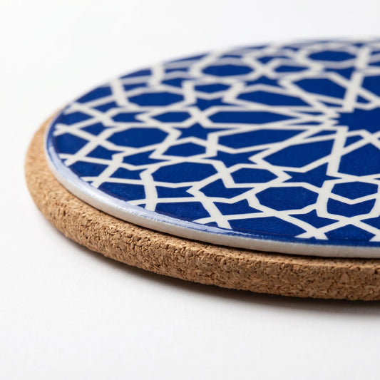 Cork Back Trivet Set
