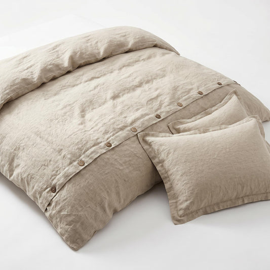 Linen Blend Duvet Cover